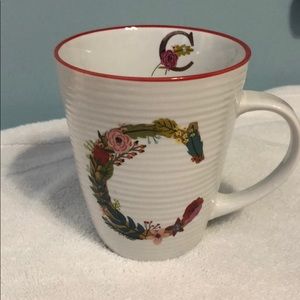 Pier One C Initial Mug